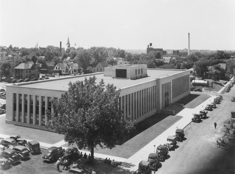 Edificio 21, alrededor de 1944